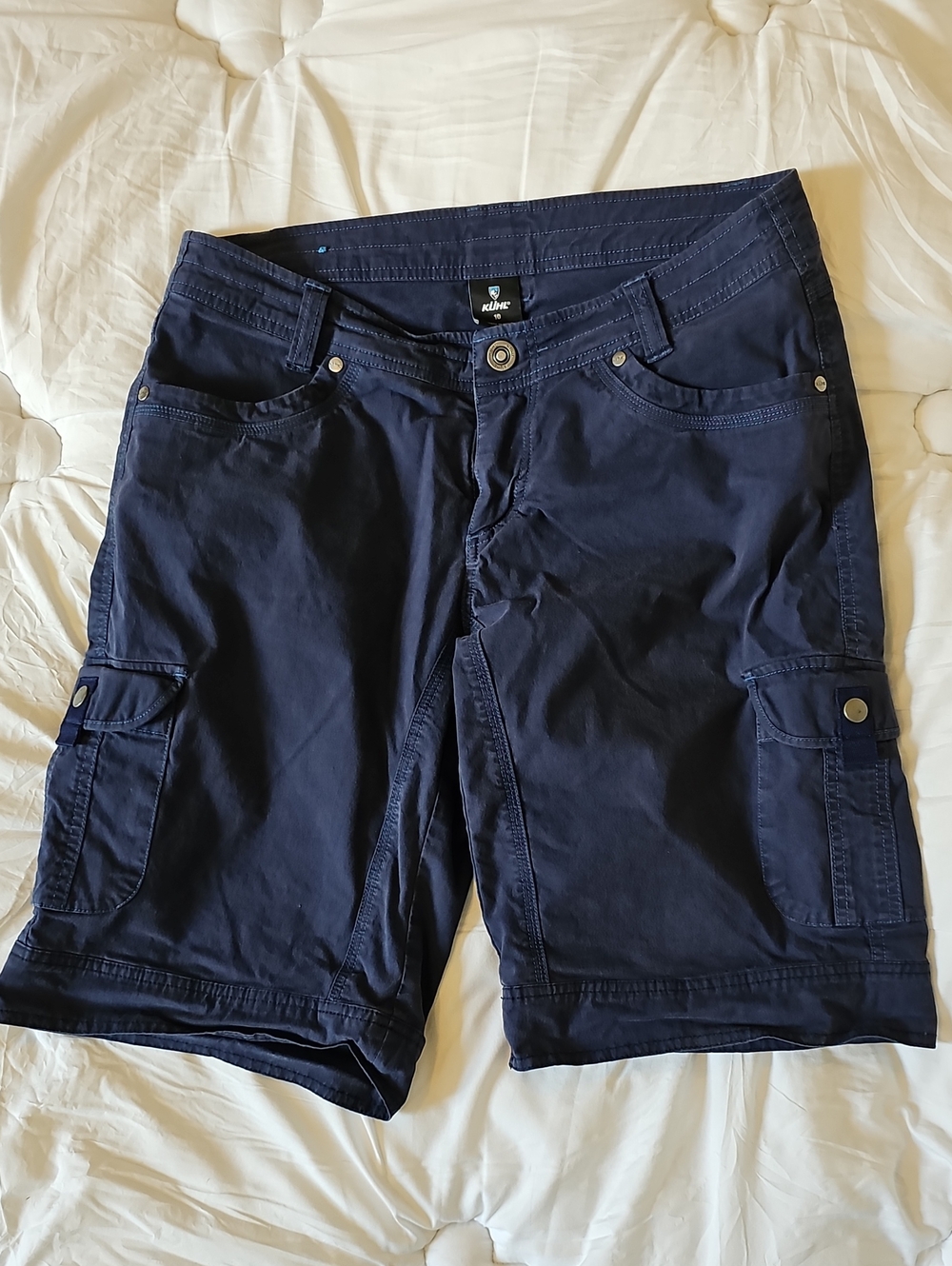 Kuhl Women's Dark Navy Cargo Shorts
